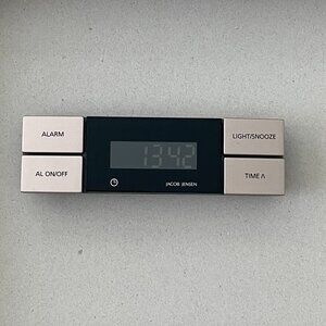 Travel Alarm Clock Jacob Jensen